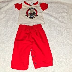 5/ $20  2 Piece Baby Boy's Outfit in excellent condition